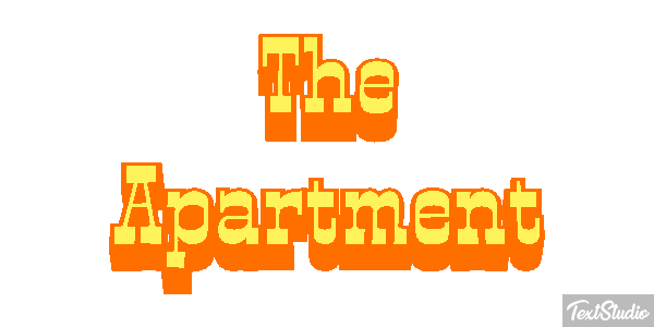 The Apartment Текстовый эффект