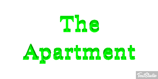 The Apartment Текстовый эффект