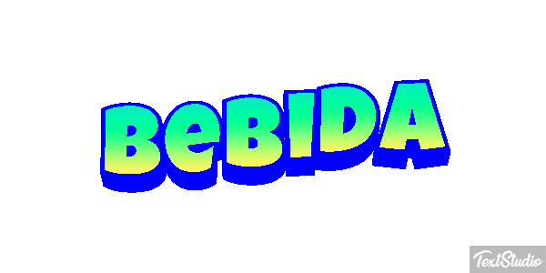 Bebida Efeito do texto