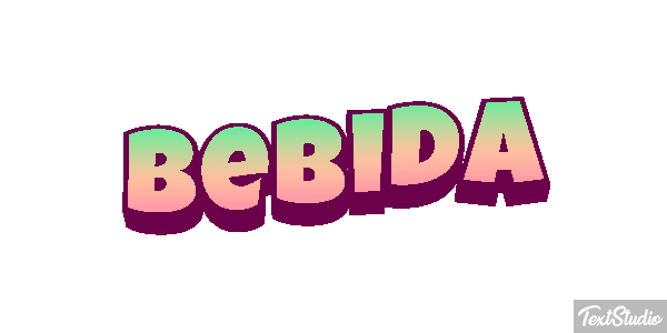 Bebida Efeito do texto
