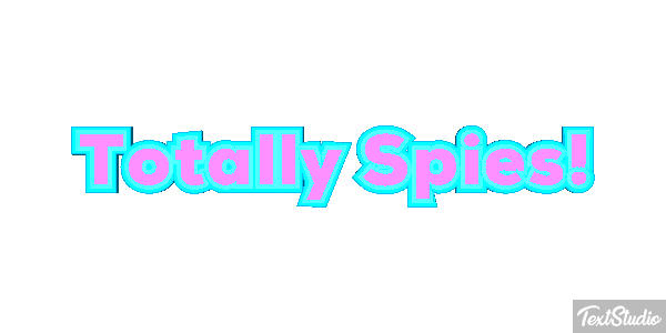 Totally Spies! Effet de texte