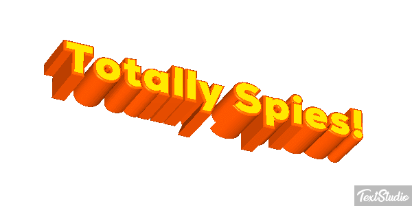 Totally Spies! Effet de texte