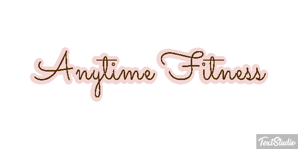 Anytime Fitness Effetto testo