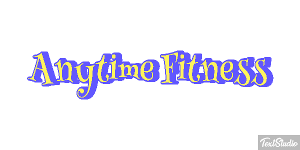 Anytime Fitness Effetto testo