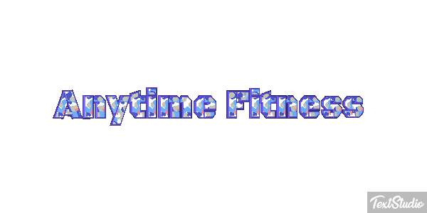 Anytime Fitness Effetto testo