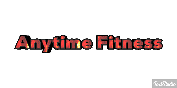 Anytime Fitness Effetto testo