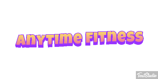 Anytime Fitness Effetto testo
