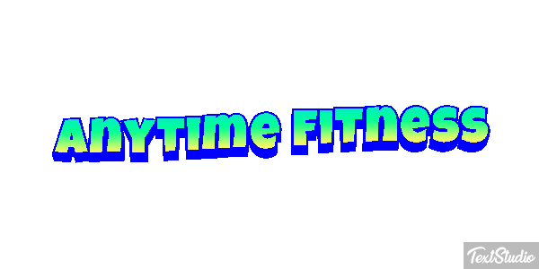 Anytime Fitness Effetto testo