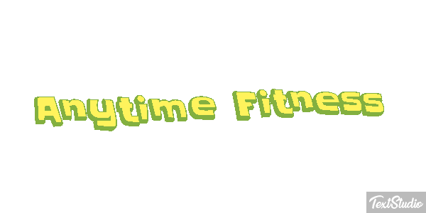 Anytime Fitness Effetto testo