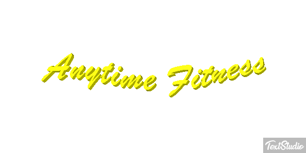 Anytime Fitness Effetto testo
