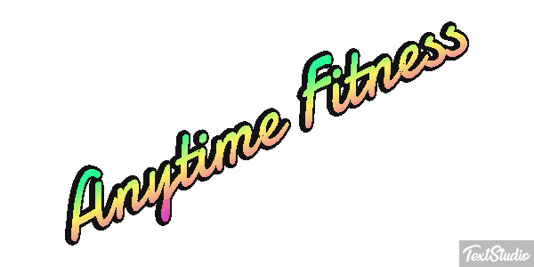 Anytime Fitness Effetto testo