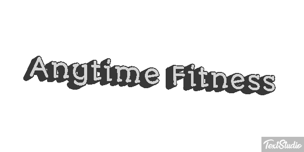Anytime Fitness Effetto testo