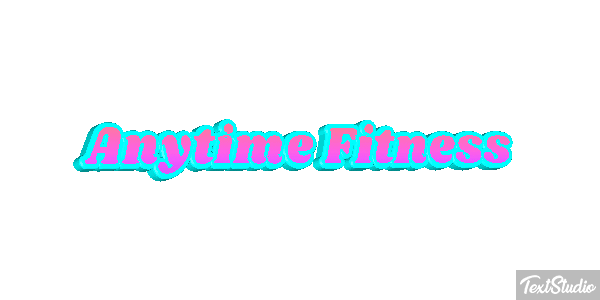 Anytime Fitness Effetto testo