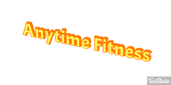 Anytime Fitness Effetto testo