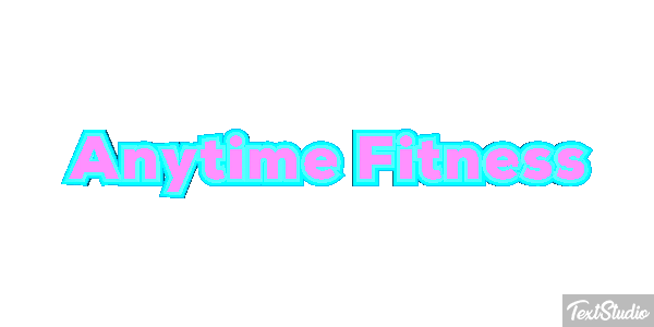 Anytime Fitness Effetto testo