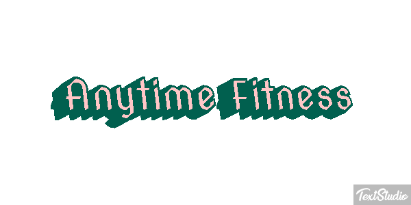Anytime Fitness Effetto testo