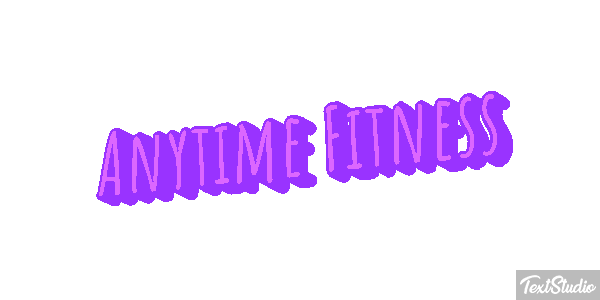 Anytime Fitness Effetto testo