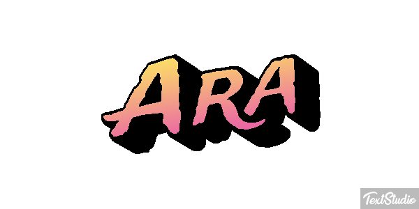 Ara Text effect