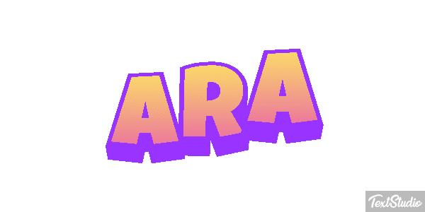 Ara Text effect