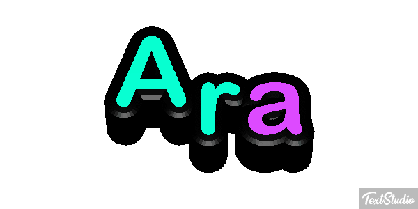 Ara Text effect