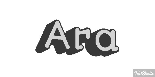 Ara Text effect