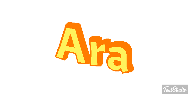 Ara Text effect