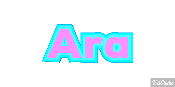 Ara Text effect