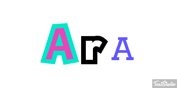 Ara Text effect
