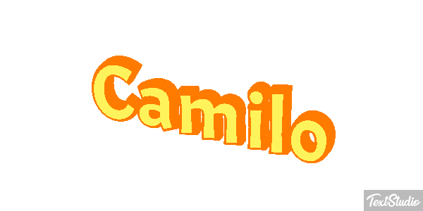 Camilo Text effect