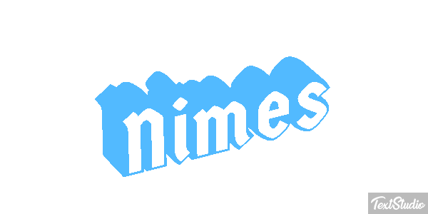 Nimes Efeito do texto