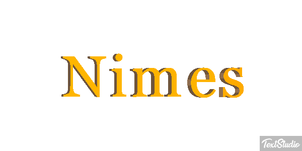Nimes Efeito do texto