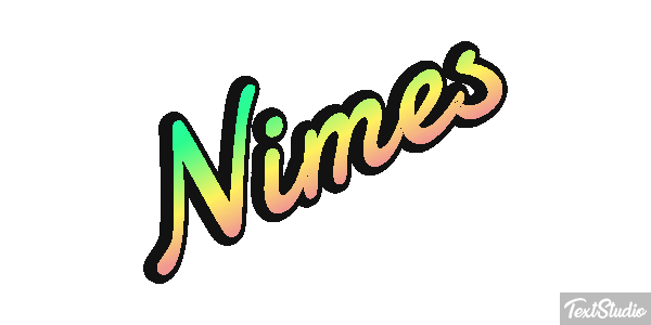 Nimes Efeito do texto