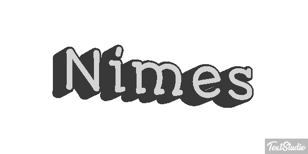 Nimes Efeito do texto