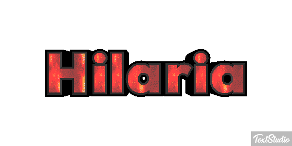 Hilaria Efecto de texto
