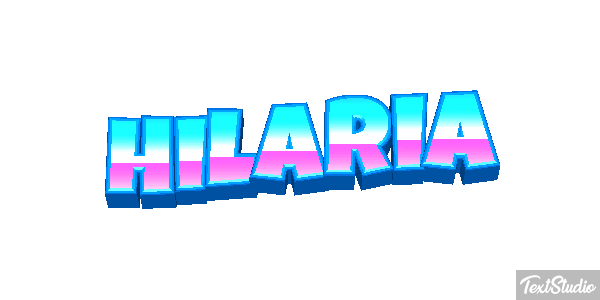 Hilaria Efecto de texto