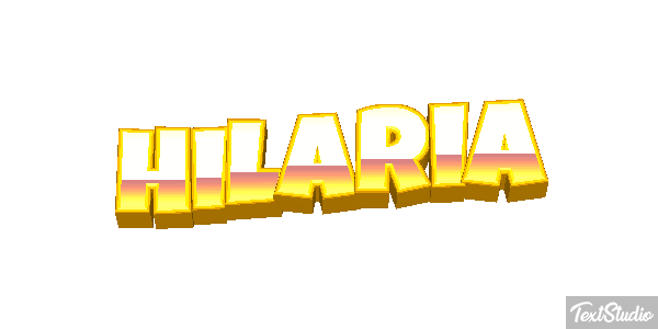 Hilaria Efecto de texto