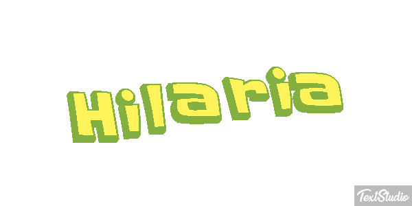 Hilaria Efecto de texto