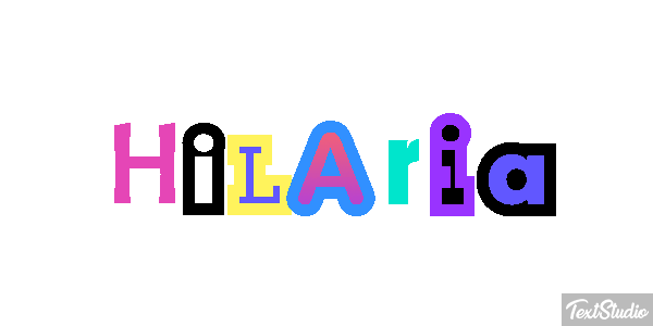Hilaria Efecto de texto