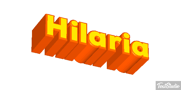 Hilaria Efecto de texto