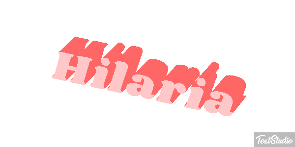 Hilaria Efecto de texto