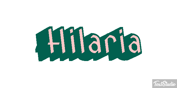 Hilaria Efecto de texto