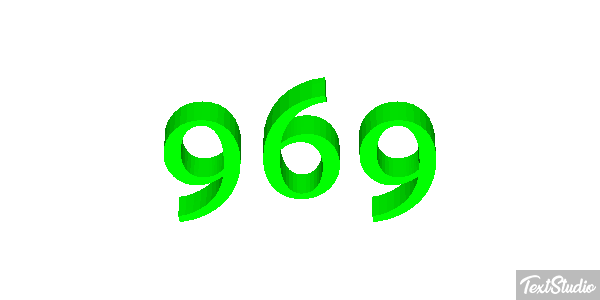 969 Metin efekti