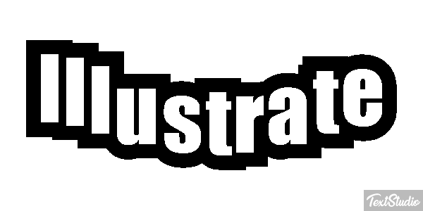 Illustrate Text effect