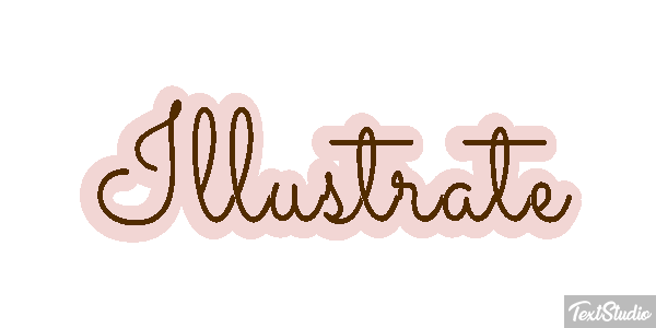 Illustrate Text effect