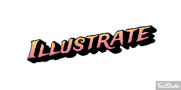 Illustrate Text effect