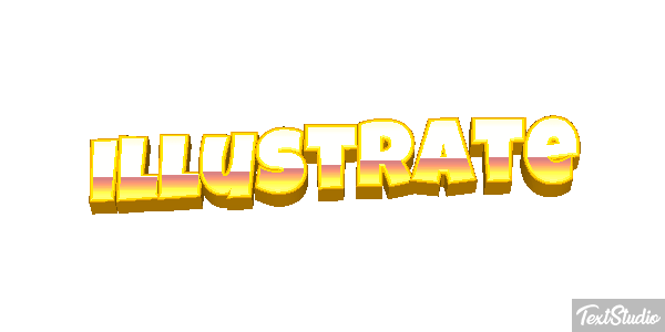 Illustrate Text effect