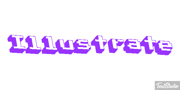 Illustrate Text effect