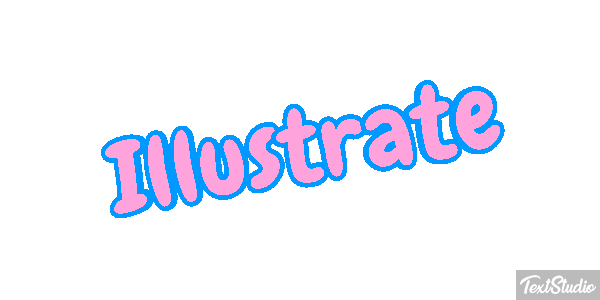 Illustrate Text effect
