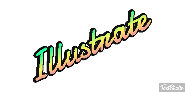 Illustrate Text effect
