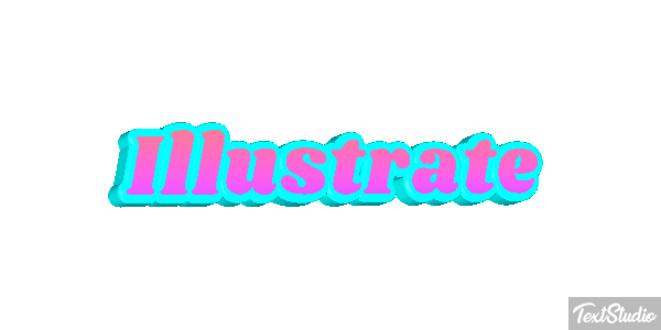 Illustrate Text effect